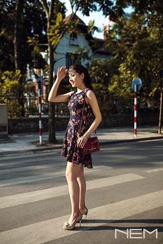 Hoa hậu Kỳ Duyên với BST Hè 2015 tại NEM