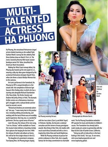 Hà Phương nổi bật khi dự tiệc cùng sao Hollywood - 8 Hà Phương nổi bật khi dự tiệc cùng sao Hollywood