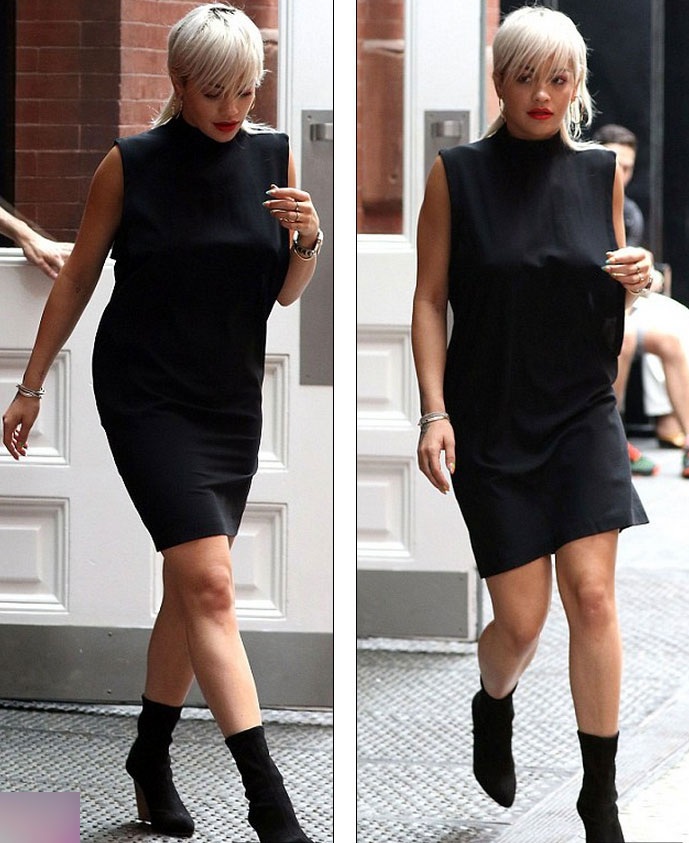 Ca sỹ 9X “thả rông” vòng một ra phố - 5 Rita Ora