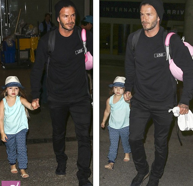 Con gái Beckham xinh như búp bê - 8 Ngắm thiên nhần nhỏ của David Beckham