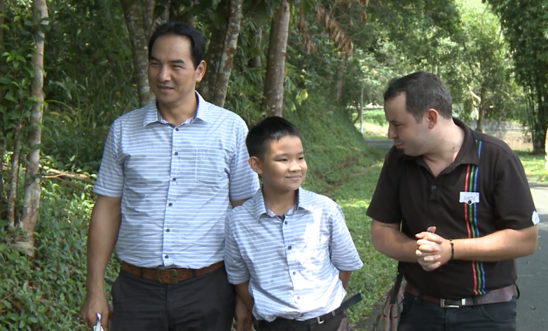 Cha Con Hợp Sức - hành trình tìm nhà vô địch - 2 Cha Võ Hồng Anh và con trai Võ Gia Khánh