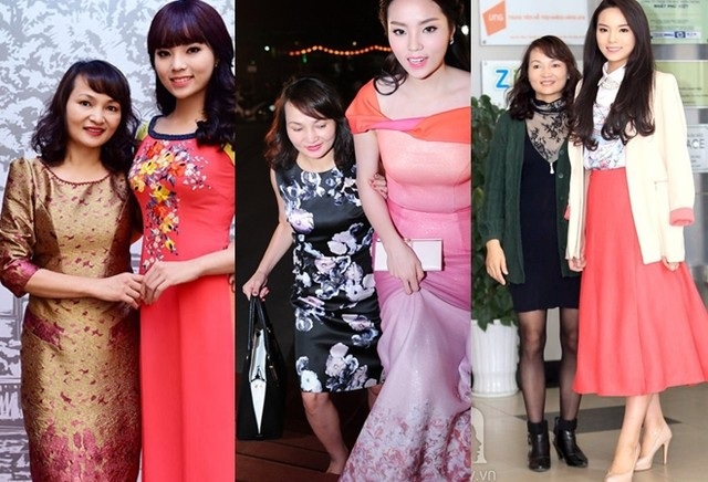 Đọ nhan sắc của các mẹ Hoa Hậu Việt