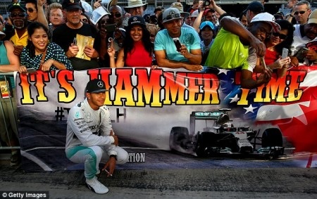 Đua phân hạng F1 2014 chặng Mỹ: Lợi thế dành cho Nico Rosberg