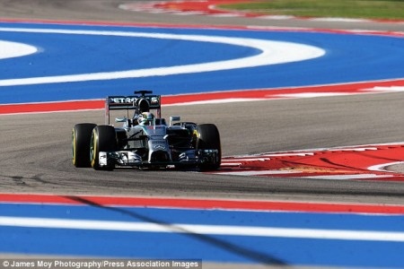 Đua phân hạng F1 2014 chặng Mỹ: Lợi thế dành cho Nico Rosberg