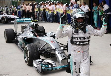 Chiến thắng tuyệt đối của Nico Rosberg