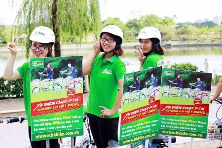 Với xe đạp điện
HKbike, người dùng không còn nỗi “ám ảnh” mỗi khi xe hết điện giữa đường nữa.