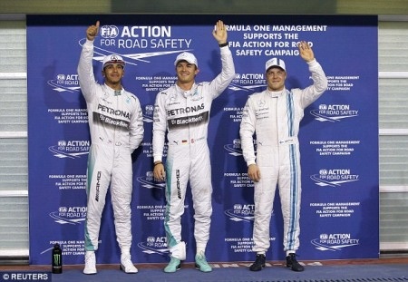 Nico Rosberg giành lợi thế trong chặng đua cuối