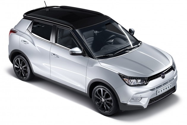 Ssangyong chính thức giới thiệu tân binh Tivoli - 3 Ssangyong chính thức giới thiệu tân binh Tivoli
