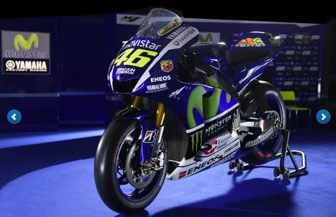 Movistar Yamaha MotoGP công bố xe đua chính thức ở MotoGP 2015 - 1 Movistar Yamaha MotoGP công bố xe đua chính thức ở MotoGP 2015
