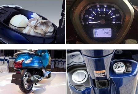 Giải mã cơn sốt xe Yamaha Grande - 2 Xe Yamaha Grande được tinh chỉnh đến từng chi tiết nhỏ, đem lại sự tiện
lợi cho người dùng
