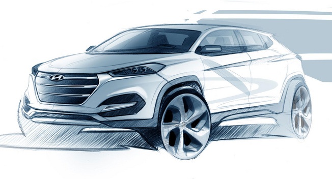 Hyundai chuẩn bị ra mắt Tucson thế hệ mới - 1 Hyundai chuẩn bị ra mắt Tucson thế hệ mới