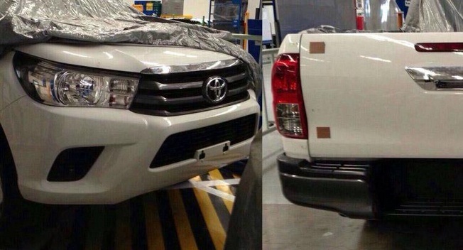 Hình ảnh đầu tiên của Toyota Hilux thế hệ mới