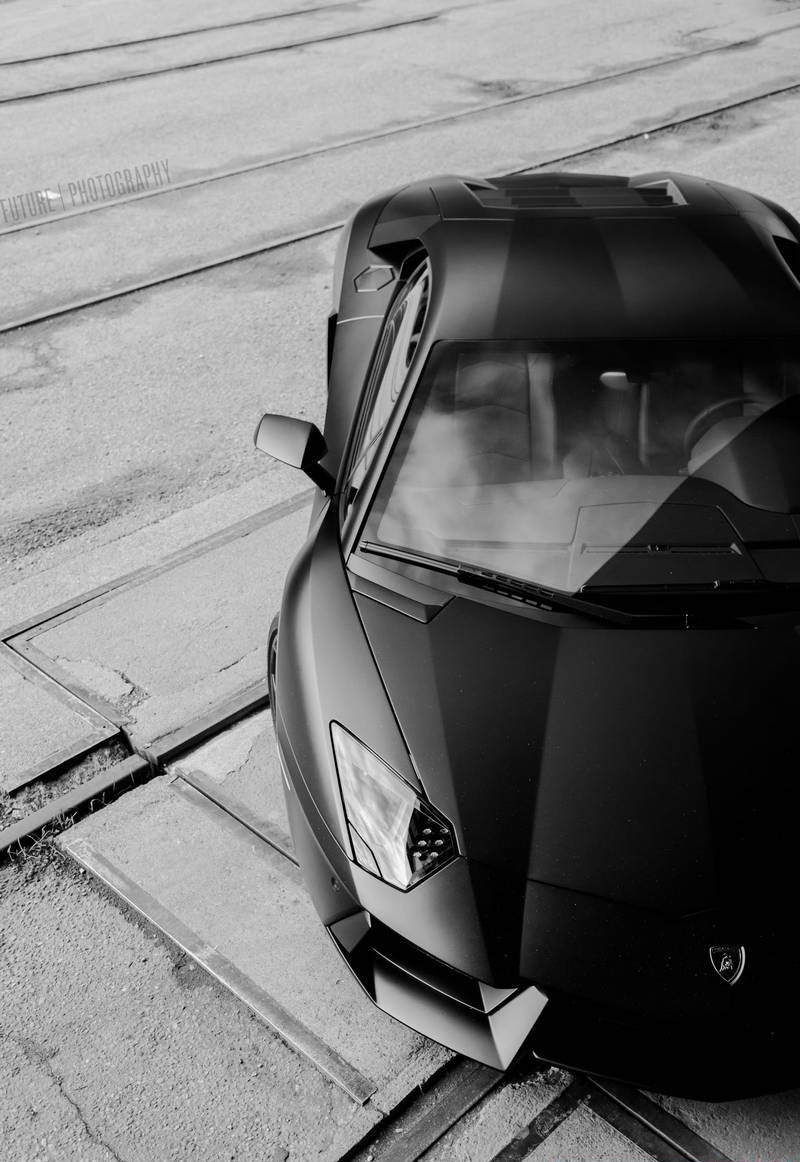 Lamborghini Aventador đen tuyền cá tính - 12 Lamborghini Aventador đen tuyền cá tính