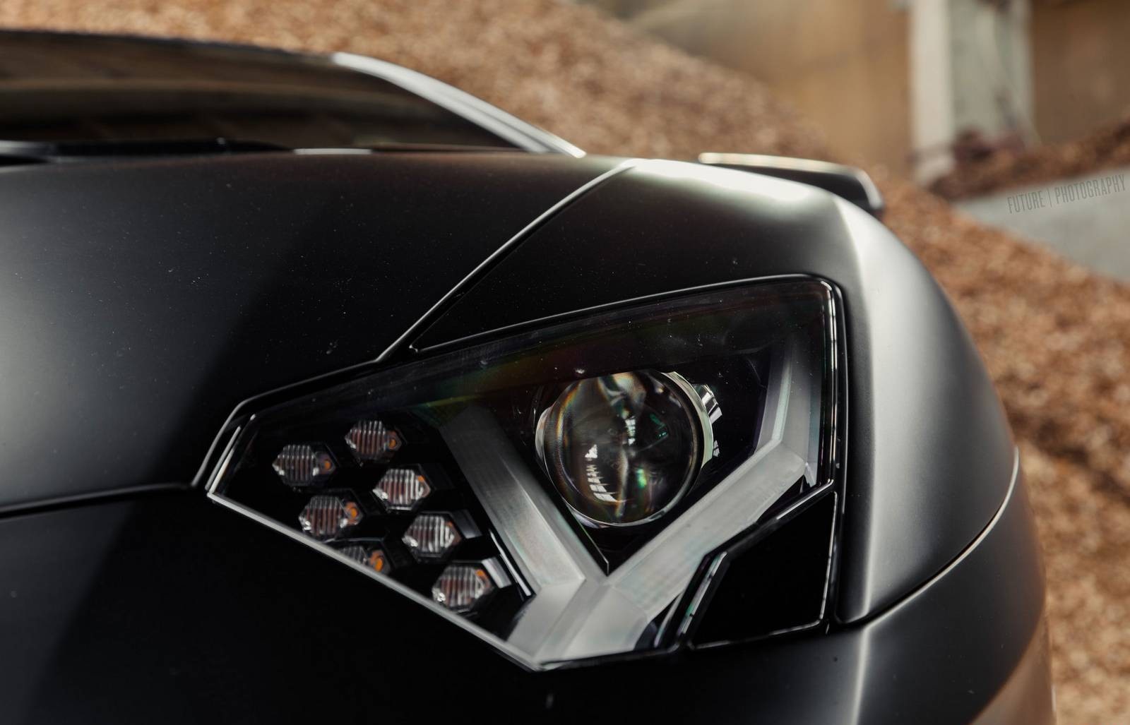 Lamborghini Aventador đen tuyền cá tính - 17 Lamborghini Aventador đen tuyền cá tính