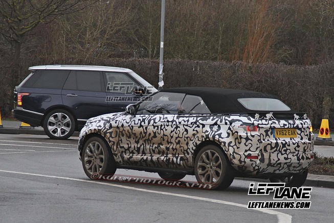 Range Rover Evoque sẽ có bản mui trần - 5 Nhật Minh