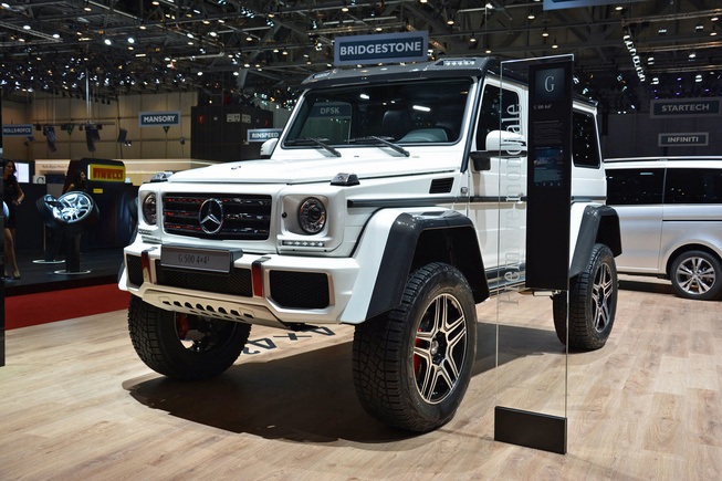 "Hàng khủng" Mercedes G500 4x4² gây ấn tượng tại Geneva - 4 Phương Hoa