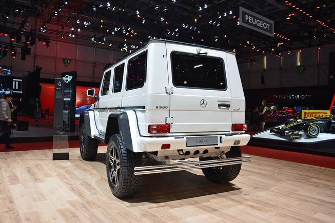 "Hàng khủng" Mercedes G500 4x4² gây ấn tượng tại Geneva - 8 Phương Hoa