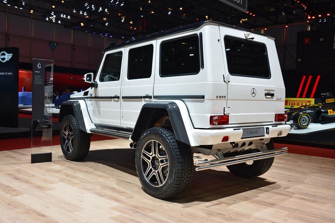 "Hàng khủng" Mercedes G500 4x4² gây ấn tượng tại Geneva - 15 Phương Hoa