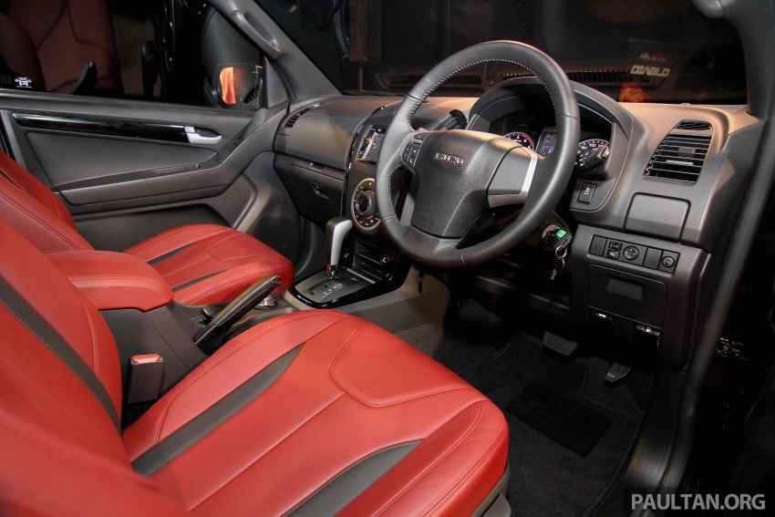 Isuzu D-Max có thêm phiên bản đặc biệt Diablo - 13 Nhật Minh