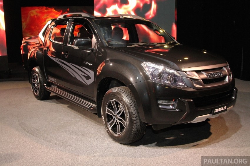 Isuzu D-Max có thêm phiên bản đặc biệt Diablo - 5 Nhật Minh