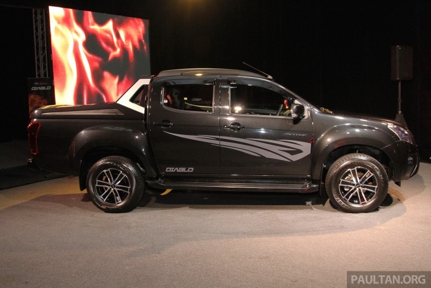 Isuzu D-Max có thêm phiên bản đặc biệt Diablo - 4 Nhật Minh