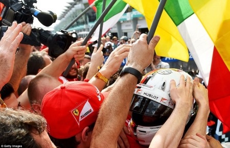 Niềm vui tràn ngập tại Sepang