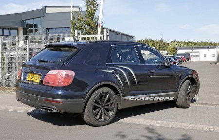 Bentley Bentayga tiếp tục xuất hiện trên đường thử