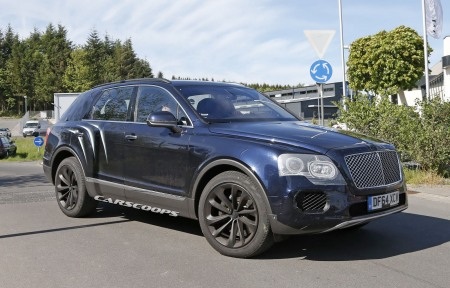 Bentley Bentayga tiếp tục xuất hiện trên đường thử