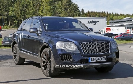 Bentley Bentayga tiếp tục xuất hiện trên đường thử