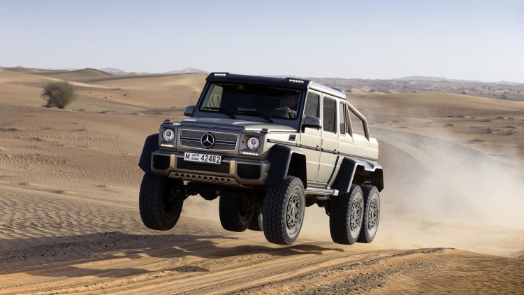 Mercedes ngừng sản xuất xe G63 AMG 6x6 - 1 Mercedes ngừng sản xuất xe G63 AMG 6x6