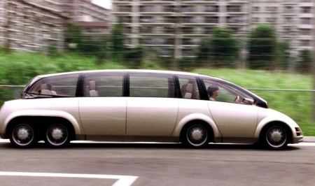 Chiếc xe
8 bánh này là ý tưởng của các sinh viên Đại học Keio ở Tokyo, Nhật Bản. (Nguồn:
Rex)