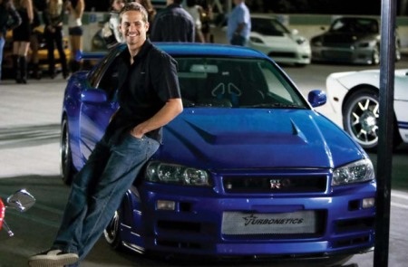 Chiếc Nissan độ công suất 700 mã lực này là một trong các
xe Brian O'Conner cầm lái trong