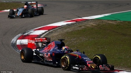 Kết quả F1 Chinese Grand Prix 2015: