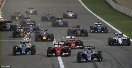 Kết quả F1 Gulf Air Bahrain Grand Prix 2015: