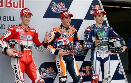 Marc Marquez có được pole đầu tiên trong mùa giải MotoGP 2015
