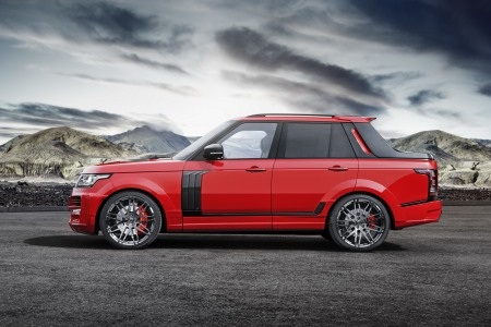 Độ xe Range Rover thành bán tải
