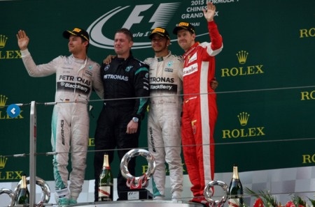 Kết quả F1 Chinese Grand Prix 2015: