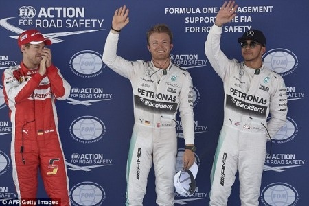 Pole đầu tiên trong mùa giải của Nico Rosberg