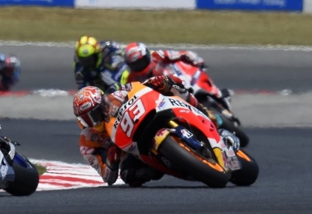 Bảng xếp
hạng chặng 7 G.P. Monster Energy de Catalunya 2015: