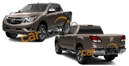 Hình ảnh
chính thức đầu tiên của xe Mazda BT-50 phiên bản mới 2016 vừa được tiết lộ.