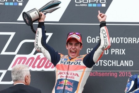 Nụ cười đã nở trên môi Marquez