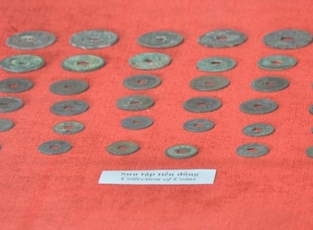 Bộ sưu tập tiền đồng.