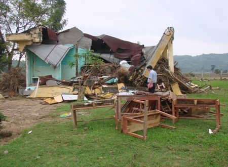 Ông Sang Lâm Biên bức xúc khi nói về thủy điện.