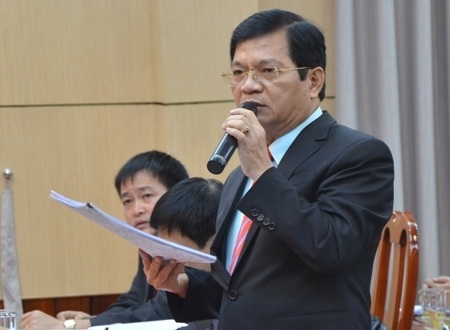 Dừng dự án đập dâng "trên giấy", nhà nước mất gần 10 tỷ đồng - 2 Đại biểu Lê Viết Chữ - Chủ tịch UBND tỉnh đề nghị dừng dự án đập dâng Trà Khúc.