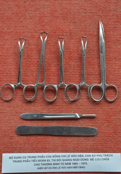 Khẩu súng được quân ta sử dụng tiêu diệt quân địch và giải phóng đất nước.