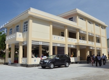 Công trình Trung tâm PCTT tỉnh Quảng Ngãi được bàn giao và đưa vào sử dụng hôm nay.