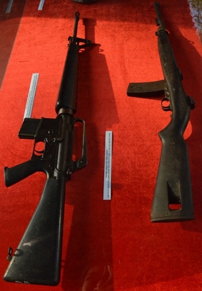 Khẩu súng được quân ta sử dụng tiêu diệt quân địch và giải phóng đất nước.