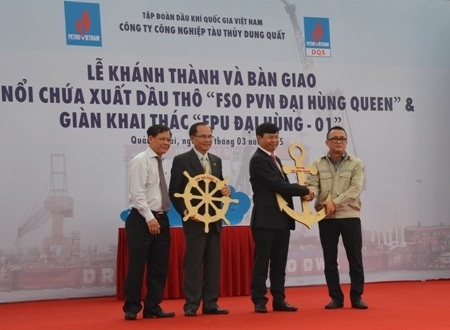 Lễ bàn giao cho đơn vị PVTrans và PVEP-POC.