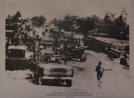 Tiểu đoàn 81 chặng đứng đường rút lui của quân địch tại huyện Bình Sơn.