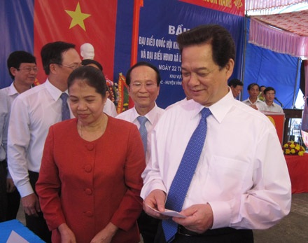 Lãnh đạo Đảng, Nhà nước đi bỏ phiếu - 6 Lãnh đạo Đảng, Nhà nước đi bỏ phiếu - 6